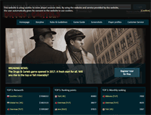 Tablet Screenshot of criminalconnection.com